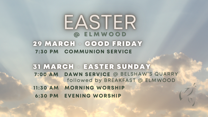 Join us as we celebrate and worship our Risen Lord!
